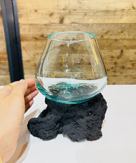 【OUTLET商品 現品商品No.765】ROCK BLACK /S　ロック ブラック（ガラスにキズ、ぐらつきあり）