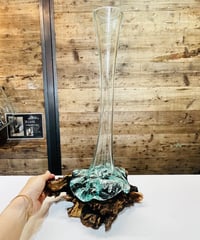 【OUTLET商品 現品商品No.629】FLOWER VASE フラワーベース /L （ガラスに欠け・キズ・擦れあり）