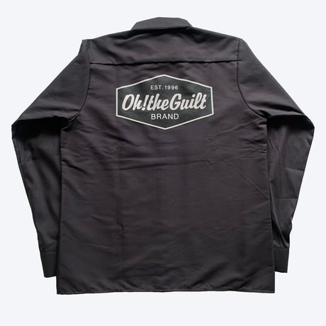 Oh!theGuilt × 別注REDKAP / UNIFORM  SHIRT  (CHARCOAL)
