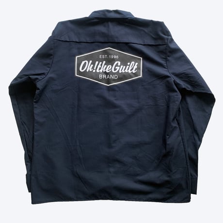 Oh!theGuilt × 別注REDKAP / UNIFORM  SHIRT  (NAVY)