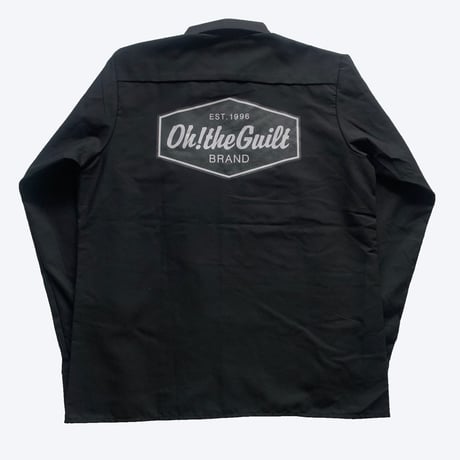 Oh!theGuilt × 別注REDKAP / UNIFORM  SHIRT  (BLACK)