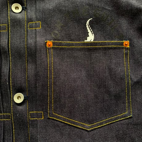 Oh!theGuilt× DF.SQEZ  / "DENIM JACKET TYPE 1.5"(RIGID INDIGO)
