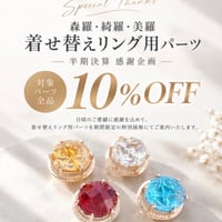 1.3㎜取巻き💎感謝特別企画💎✨10％オフ！
