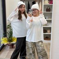NEW★ロング丈シースルートップス  白