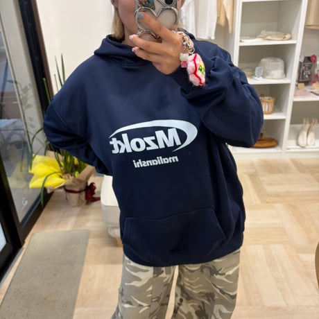 NEW★ロゴパーカーネイビー