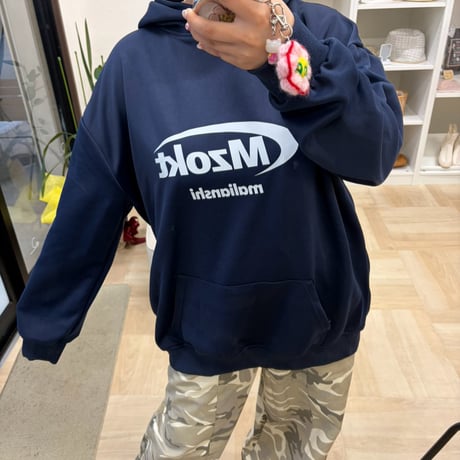 NEW★ロゴパーカーネイビー