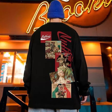 NEW★バックプリントロンT