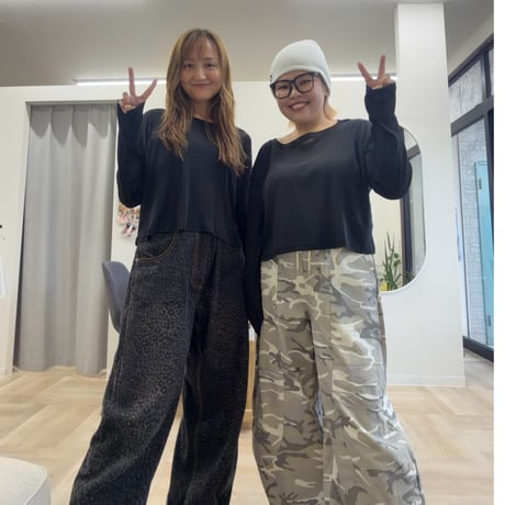 NEW★ショート丈シースルートップス 黒