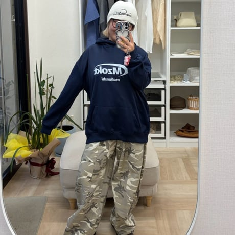NEW★ロゴパーカーネイビー