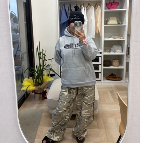 NEW★ロゴ入りパーカーグレー