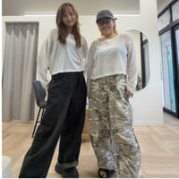 NEW★ショート丈シースルートップス　白