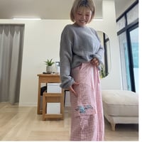 NEW★チェック柄ボトムス　ピンク