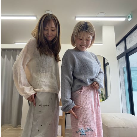 NEW★モヘアニット　オフホワイト