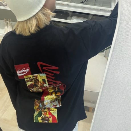 NEW★バックプリントロンT