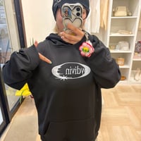 NEW★ロゴ入りパーカー黒