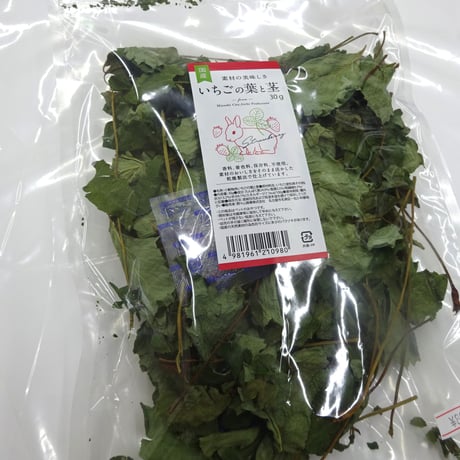 いちごの葉と茎   30ｇ
