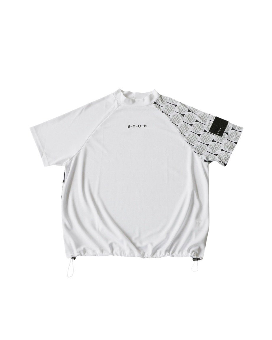 ANTIQUA GOLF×STCH】Golf Motif Tops-White | 【公式】