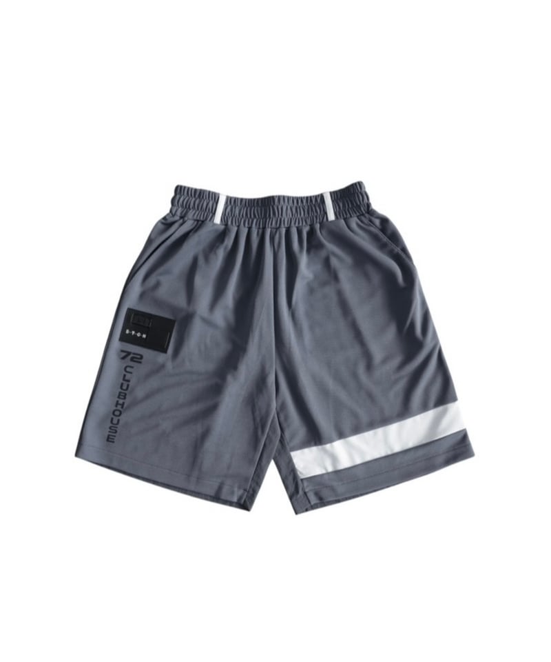 ANTIQUA GOLF×STCH】Line design half pants-gray