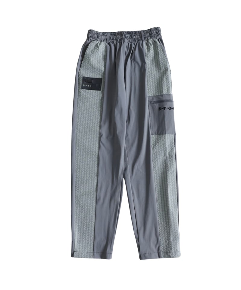 STCH グレー ゴルフパンツ ANTIQUA GOLF×STCH】grid pattern pants-gray | 【公