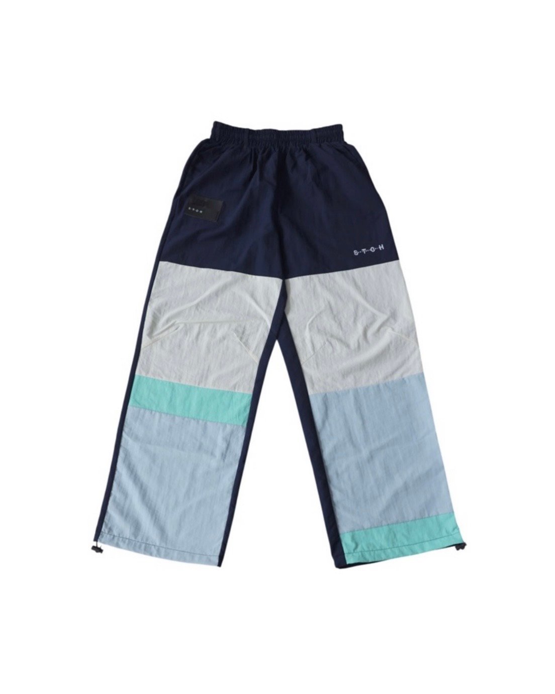 ANTIQUA GOLF×STCH】Color-block Pants-navy mix |