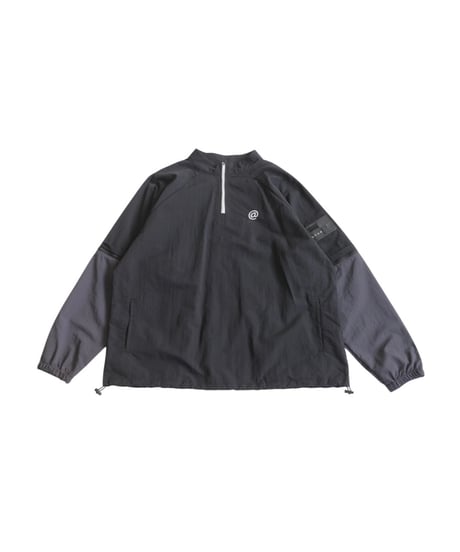 【ANTIQUA GOLF×STCH】2way Zip-off Tops  black