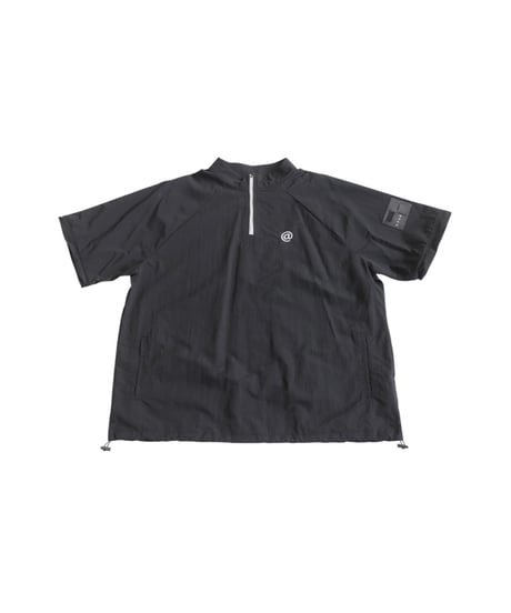 【ANTIQUA GOLF×STCH】2way Zip-off Tops  black