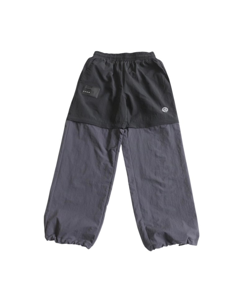 ANTIQUA GOLF×STCH】2way Zip-off Pants black |