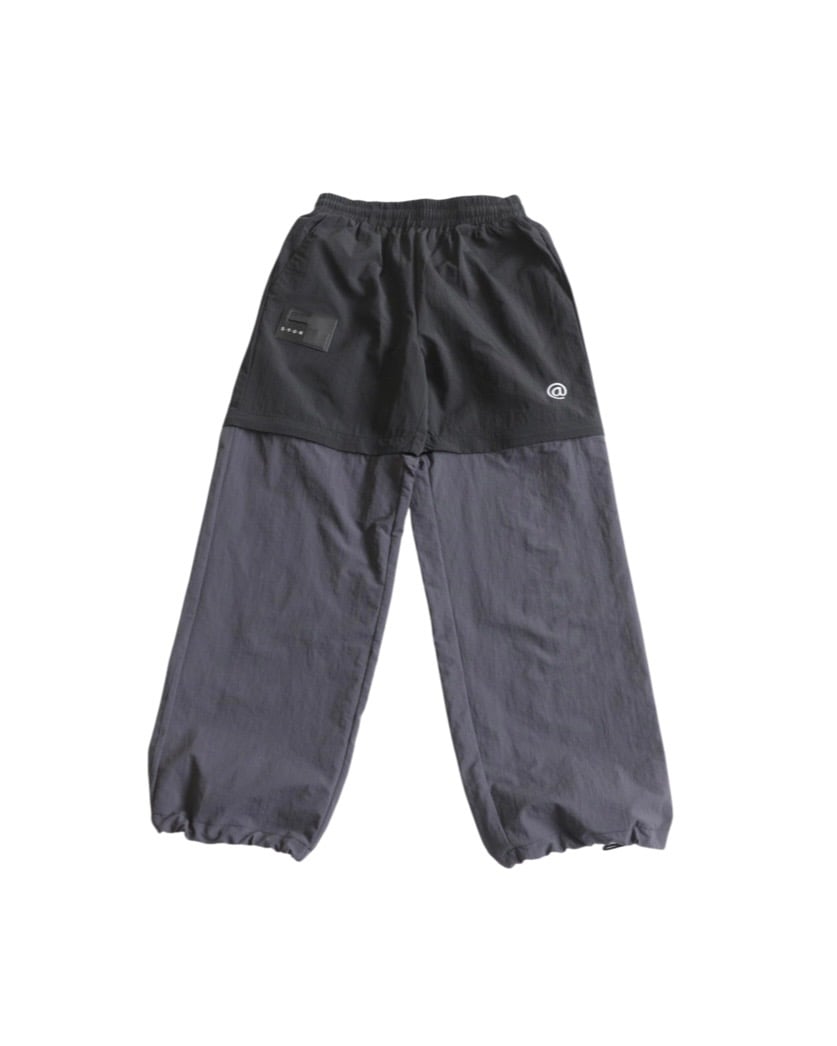 ANTIQUA GOLF×STCH】2way Zip-off Pants black |