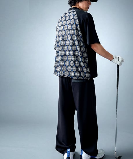 【ANTIQUA GOLF×STCH】Golf Motif Tops-black