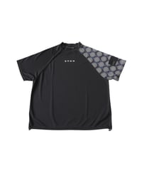 【ANTIQUA GOLF×STCH】Golf Motif Tops-black