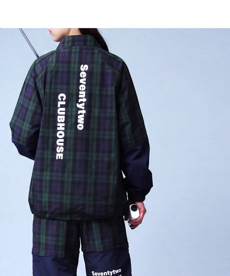 【ANTIQUA GOLF×STCH】2way Check Pants-Black Watch