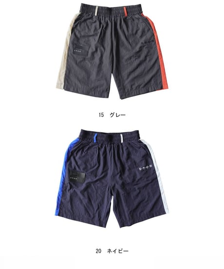 【ANTIQUA GOLF×STCH】Color block Pants-gray