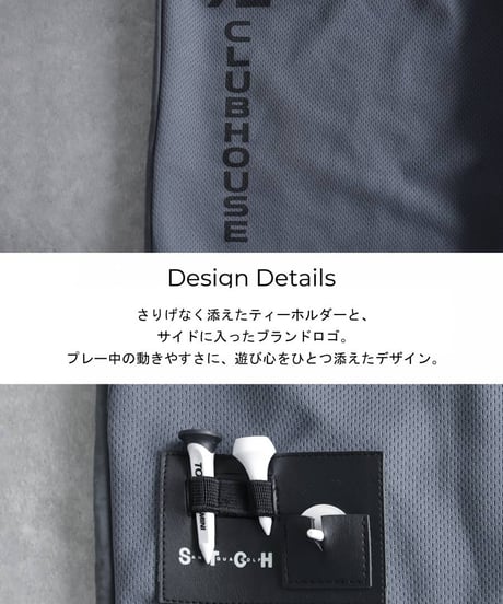 【ANTIQUA GOLF×STCH】Line design half pants-khaki mix