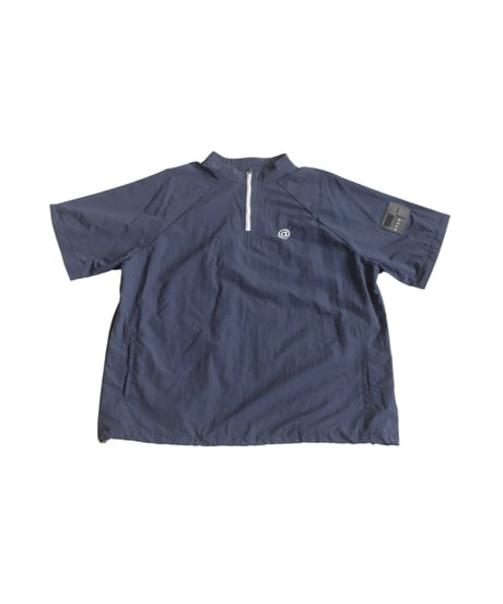 【ANTIQUA GOLF×STCH】2way Zip-off Tops navy