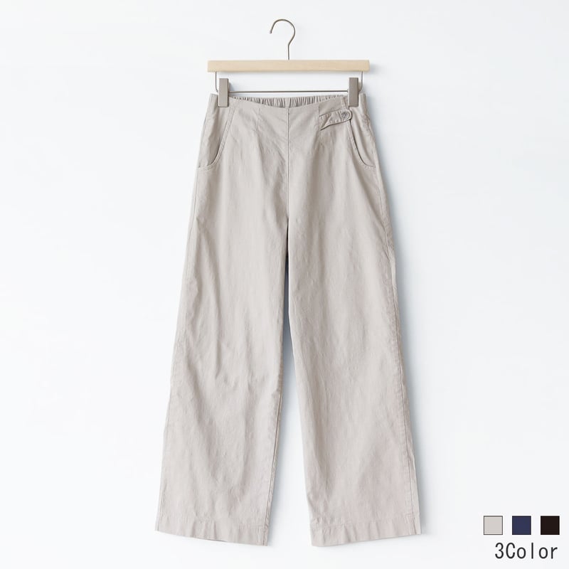 ストレッチクロップド丈パンツ[31917328]natural mist | natural
