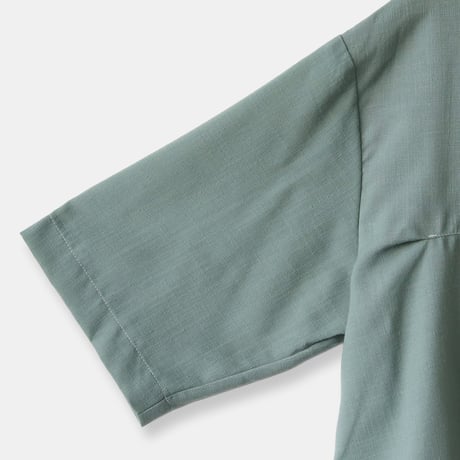 【洗える】ボックスシルエットリネンライクシャツ[41713683]natural mist