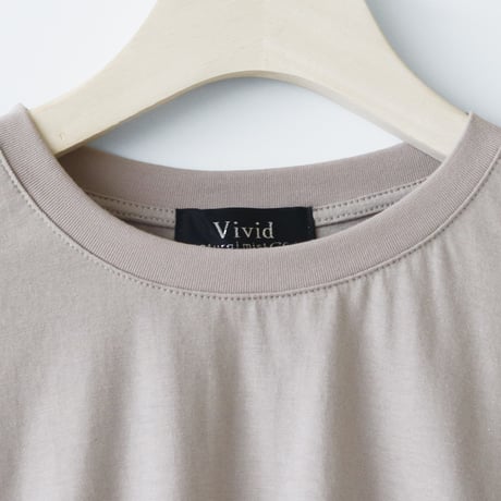 メタリックロゴワイドカットソー[31831449]vivid