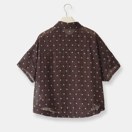 シアードットドロストヘムシャツ[41413881]natural mist