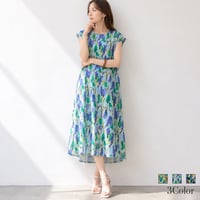 アートモチーフフレンチスリーブワンピース

[41716385]natural mist
