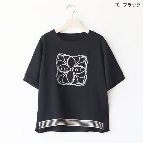 【クールタッチ】プリントデザインプルオーバー[22011614]naturalmist