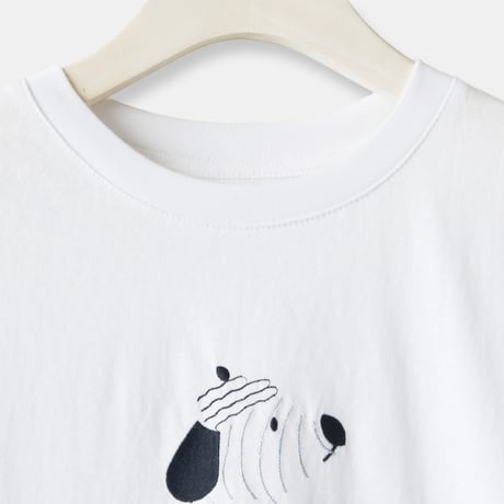 リトルドッグ刺繍Tシャツ[22031522]vivid