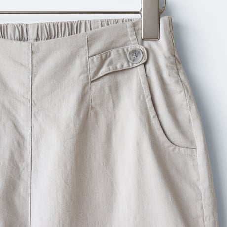 ストレッチクロップド丈パンツ[31917328]natural mist