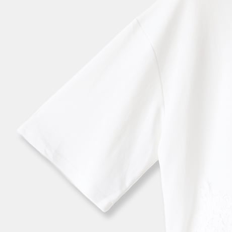 裾レースハートロゴTシャツ[22031481]vivid