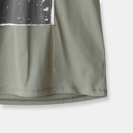 モチーフコラージュTシャツ[22031525]vivid