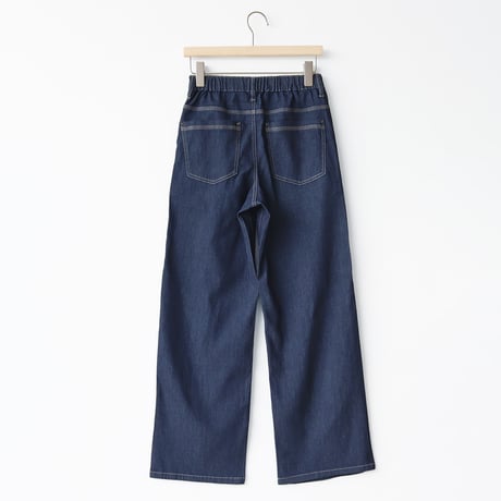 ボタン装飾ストレッチデニムパンツ[80317288]natural mist