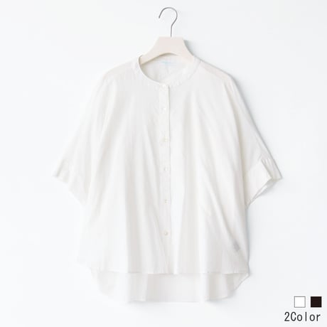 【洗える】バック刺繍コットンブラウス[61213621]natural mist