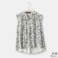 スキッパーボタニカルブラウス[31833354]Vivid