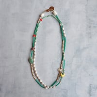MIX beads NC - green#3- N113