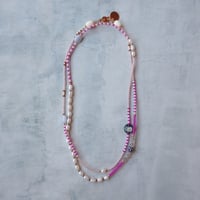 MIX beads NC - pink #2 - N111（1点もの）