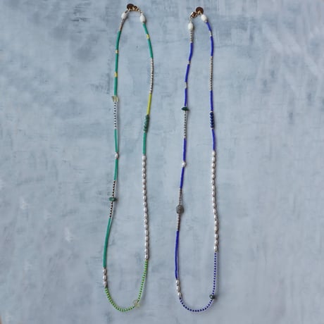 MIX beads NC - blue - N103（1点もの）